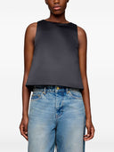 Ganni Satin-Tanktop