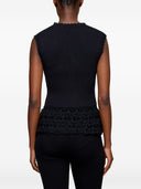 Ganni Crochet Cotton Vest
