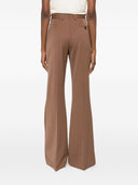 Stella Mc Cartney Wollhose mit ausgestelltem Bein