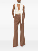 Stella Mc Cartney Wollhose mit ausgestelltem Bein