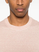 Brunello Cucinelli T-shirt i linneblandning