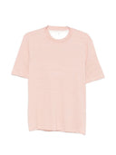 Brunello Cucinelli T-shirt i linneblandning