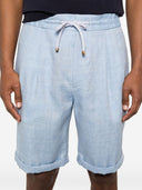 Brunello Cucinelli Linen Blend Shorts