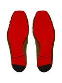 Christian Louboutin Suede Leather Loafers