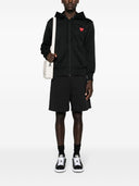 Comme Des Garcons Logo Cotton Hoodie