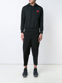 Comme Des Garcons Logo Cotton Hoodie