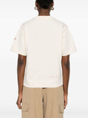 Bawełniana koszulka Moncler Grenoble z logo