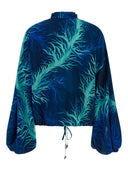 F.R.S . Printed Silk Blouse