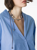 Collana intrecciata in cristallo Forte Forte