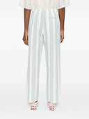 Forte Forte Striped Drawstring Trousers
