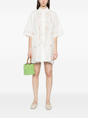 Forte Forte Embroidered Cotton Shirtdress