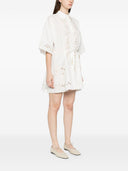 Forte Forte Embroidered Cotton Shirtdress
