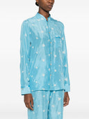 Forte Forte Embroidered Silk Shirt