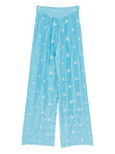 Pantaloni in seta ricamati Forte Forte