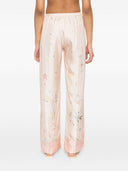 Forte Forte bedruckte Seidenhose