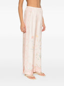 Forte Forte bedruckte Seidenhose