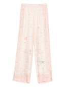 Forte Forte bedruckte Seidenhose