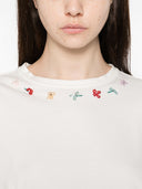 Forte Forte Embroidered Cotton T Shirt