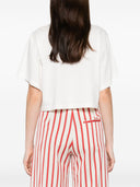 Forte Forte Embroidered Cotton T Shirt