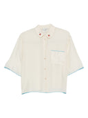 Forte Forte Embroidered Silk Shirt