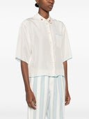 Forte Forte Embroidered Silk Shirt
