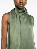 Cortana Lava Linen And Cotton Long Dress