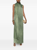 Cortana Lava Linen And Cotton Long Dress