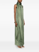 Cortana Lava Linen And Cotton Long Dress