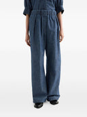 Jil Sander Cotton Wide Leg Trousers