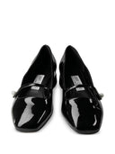 Jimmy Choo Elisa Laklæder Ballet Flats