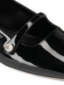 Jimmy Choo Elisa Laklæder Ballet Flats