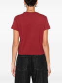 Baumwoll-T-Shirt mit Logo von Maison Kitsune