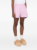Balenciaga Striped Cotton Shorts
