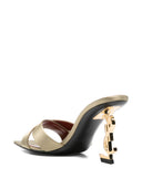 Saint Laurent Opyum Satin-Sandalen