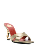 Saint Laurent Opyum Satin-Sandalen