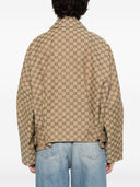 Gucci Gg Canvas Bomber Jacket