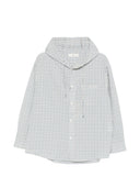 Dunst Checked Hooded Shirt