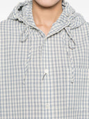 Dunst Checked Hooded Shirt
