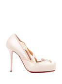 Christian Louboutin Cassiastic Crepe Satin Pumps