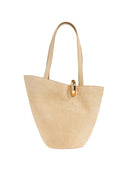 Jacquemus Le Bambola Moyen Leather Bucket Bag