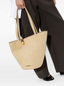Jacquemus Le Bambola Moyen Leather Bucket Bag