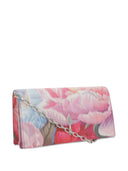 Christian Louboutin Bettina Peony Print Clutch