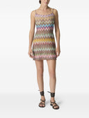 Missoni Beachwear Pre Zig Zag Short Cover Up