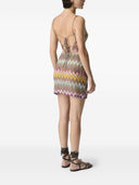Missoni Beachwear Pre Zig Zag Short Cover Up
