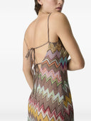 Missoni Beachwear Pre Zig Zag Short Cover Up