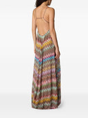 Missoni Beachwear Pre Zig Zag Long Cover Up