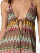 Missoni Beachwear Pre Zig Zag Long Cover Up