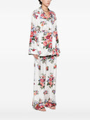 Dolce & Gabbana Flower Print Silk Shirt