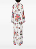 Dolce & Gabbana Flower Print Silk Shirt