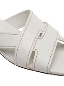 Tod's Flache Ledersandalen